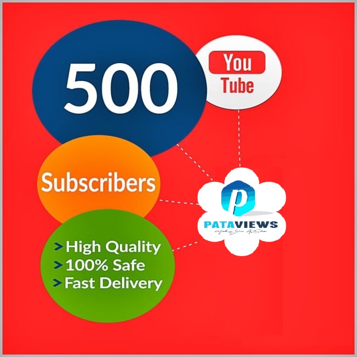 500 Youtube Subscribers 1 Provider Of Organic Views Subscribers For Youtube