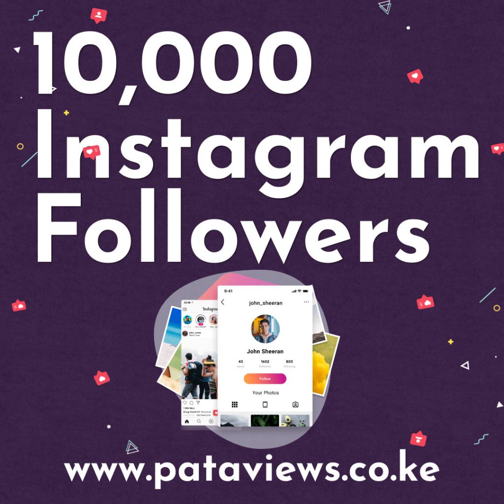 10,000 Instagram Followers Package - #1 Provider of Organic Views